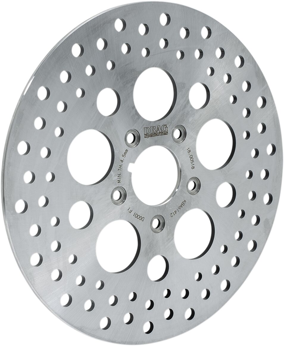 Drag Specialties Brake Rotor Fix Round 11.5 BRAKE ROTORS - STREET Drag Specialties