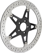 Arlen Ness 14" Right Big Brake Rotor Hub Mount, Black - 00-07 / 08+ Touring Brake Rotors Arlen Ness