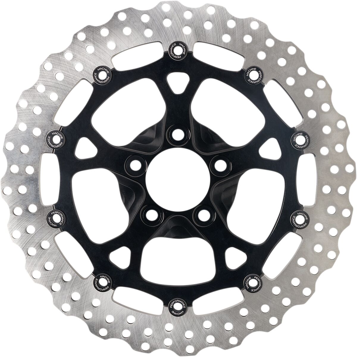 Performance Machine (Pm) Rotor 13" Dominator Ft Bk Brake Rotors Performance Machine