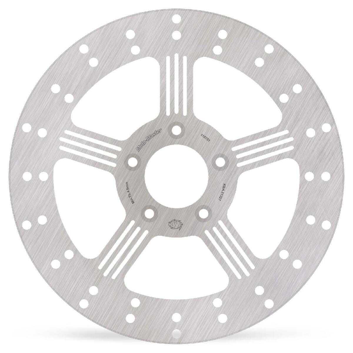 Moto Master Brake Rotor Fixed Round Front Brake Rotors Moto Master