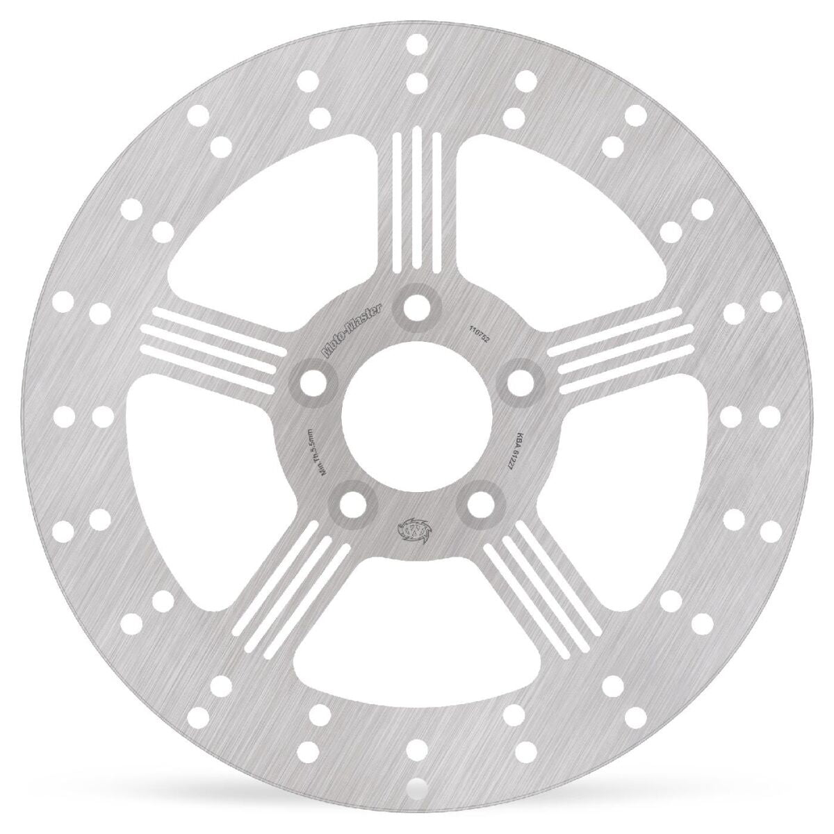 Moto Master Brake Rotor Fixed Round Rear Brake Rotors Moto Master