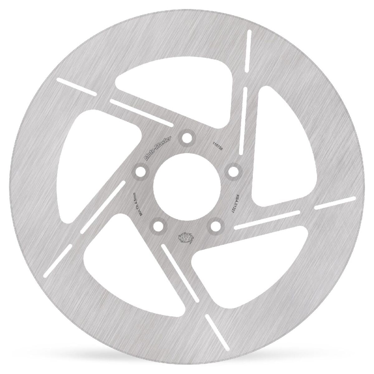 Moto Master Brake Rotor Fixed Round Front Brake Rotors Moto Master