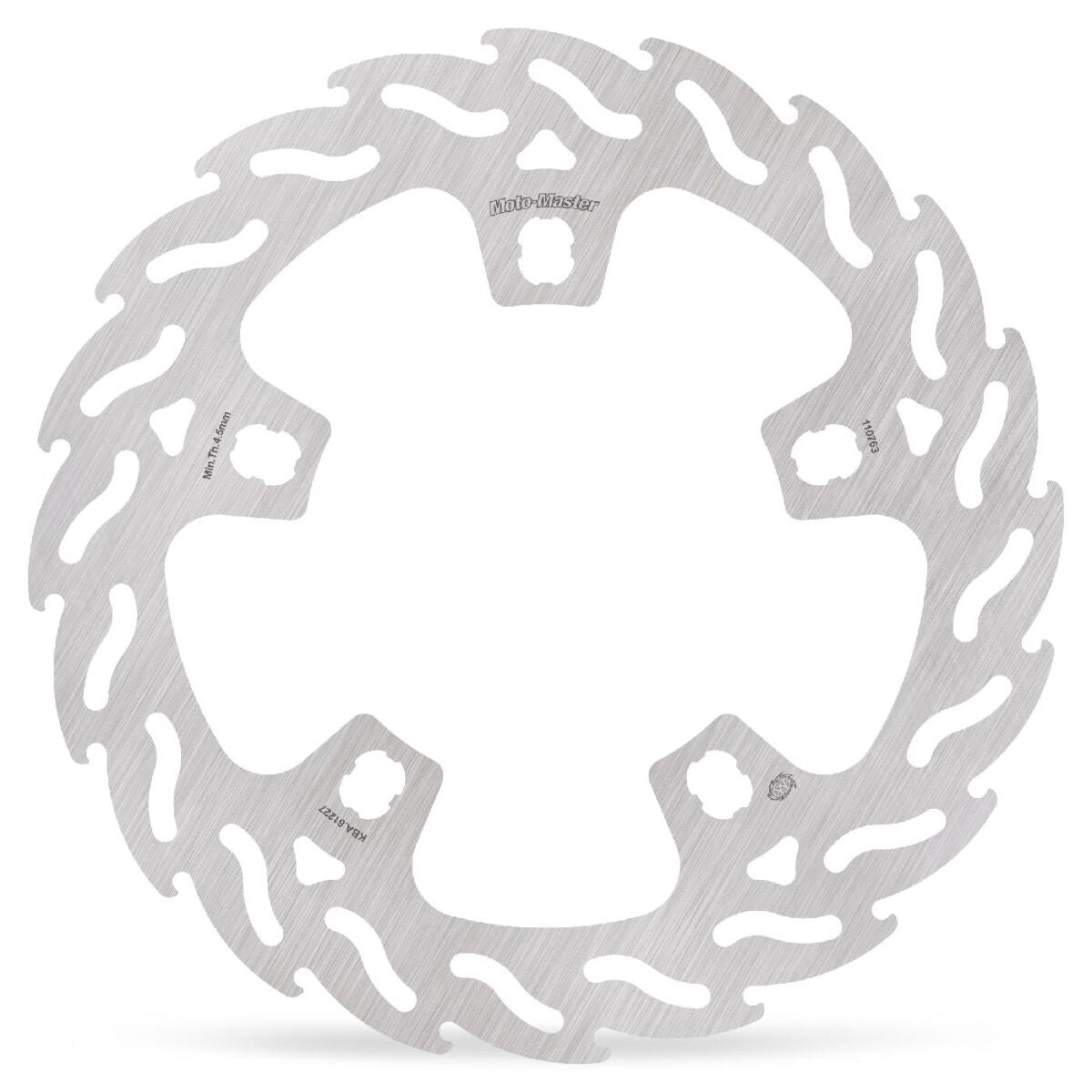 Moto Master Brake Rotor Fixed Flame Front Brake Rotors Moto Master