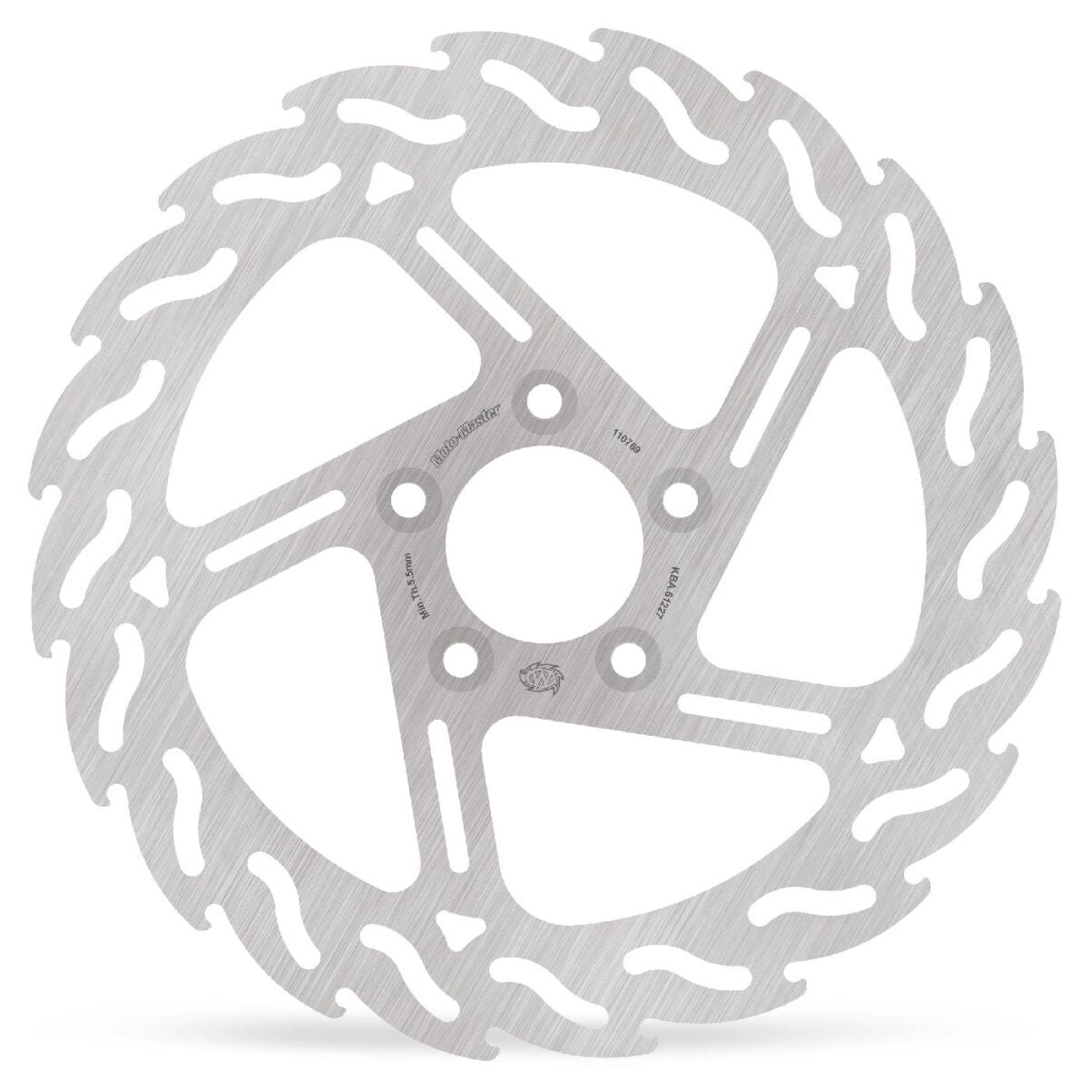 Moto Master Brake Rotor Fixed Flame Rear Brake Rotors Moto Master