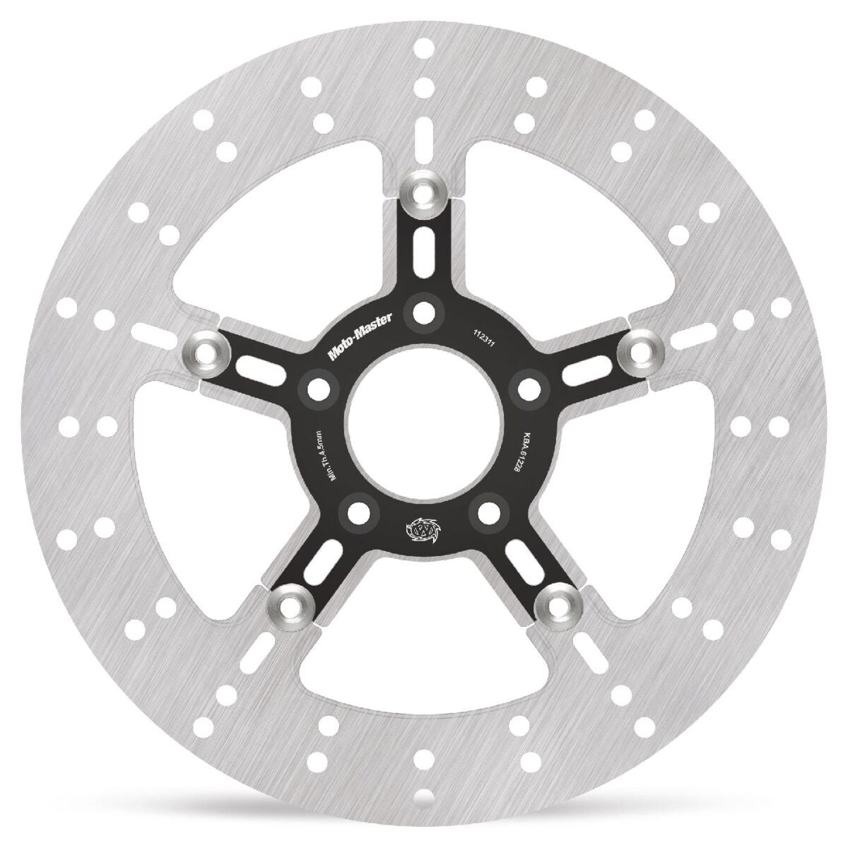 Moto Master Brake Rotor Floating Adrian Sport Round Front Brake Rotors Moto Master