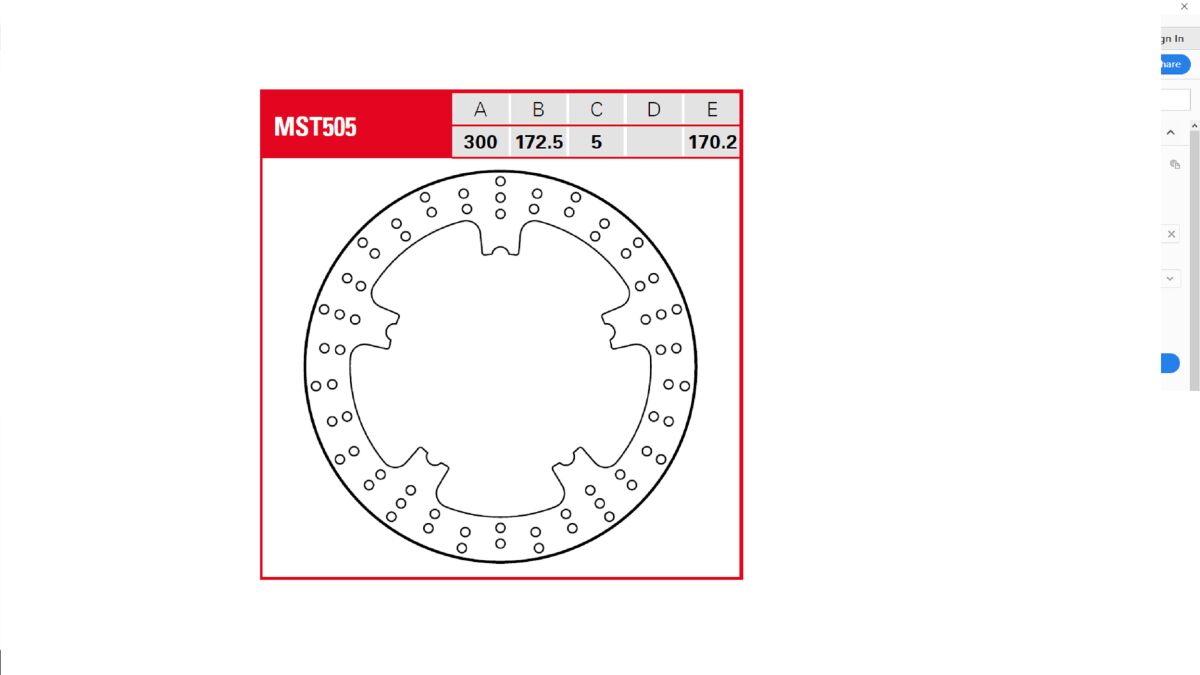 Trw Brake Rotor Fixed Round Brake Rotors Trw