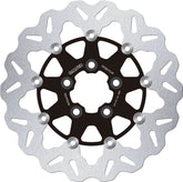 Galfer 11,5" Brake Rotor Floating Wave Steel Center, Black Brake Rotors Galfer