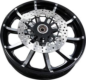 Arlen Ness Factory Replacement Front Brake Rotor, Black 14+ Indian/Victory Brake Rotors Arlen Ness