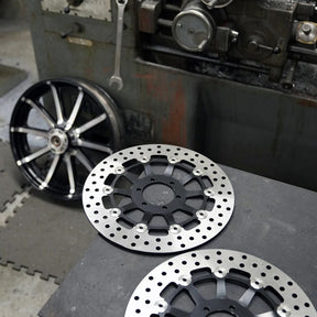 Arlen Ness Factory Replacement Rear Brake Rotor, Black 14+ Indian/Victory Brake Rotors Arlen Ness