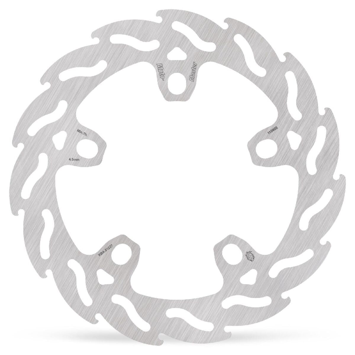 Moto Master Brake Rotor Flame Rear Brake Rotors Moto Master
