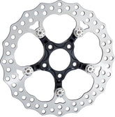 Arlen Ness 11" Spider Brake Rotor, Black Brake Rotors Arlen Ness