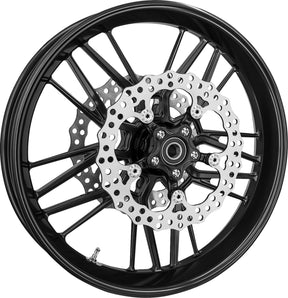 Arlen Ness 11" Spider Brake Rotor, Black Brake Rotors Arlen Ness