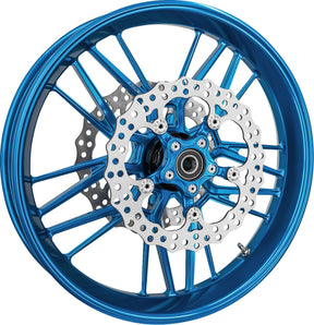 Arlen Ness 11.8" Spider Brake Rotor, Blue Brake Rotors Arlen Ness