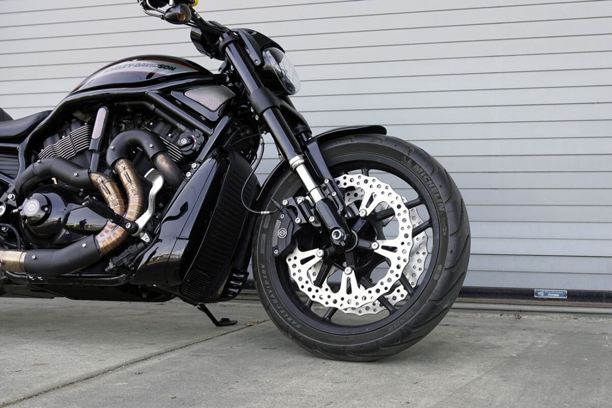 Arlen Ness Rotor Kit Jagged Vrod 15 BRAKE ROTORS - STREET Arlen Ness