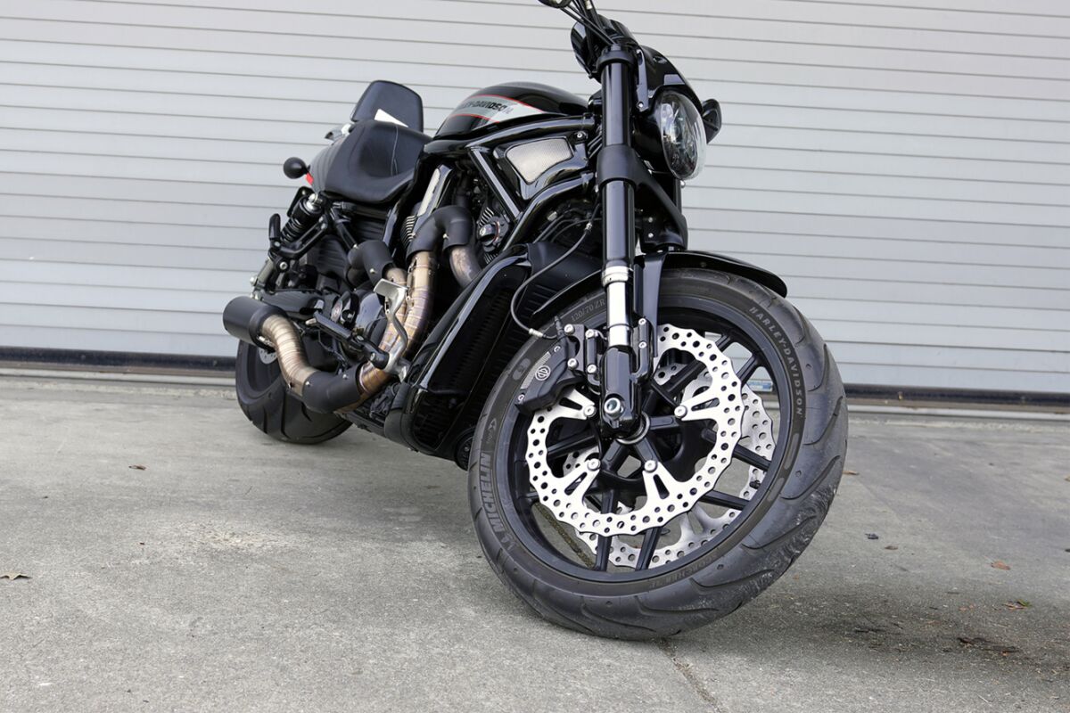 Arlen Ness Rotor Kit Jagged Vrod 15 BRAKE ROTORS - STREET Arlen Ness