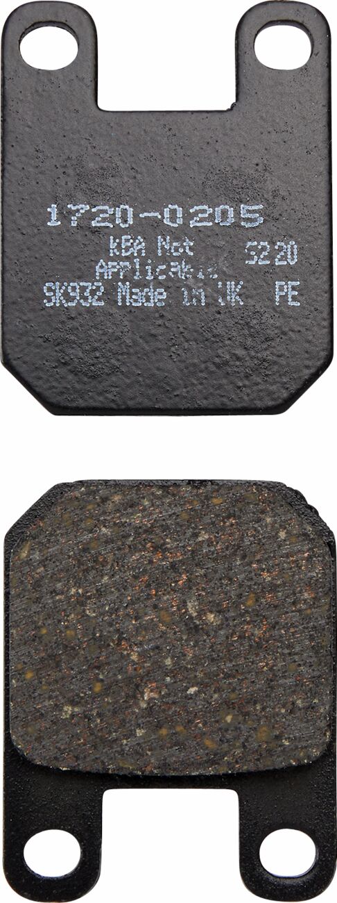 Drag Specialties Brake Pad Drag Organic BRAKE PADS - ORGANIC Drag Specialties
