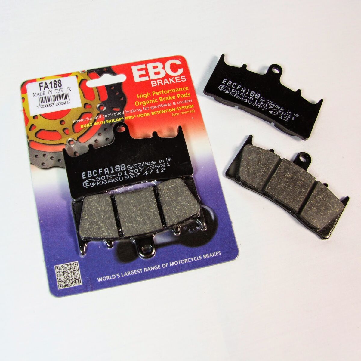 Ebc Brake Pad Fa Ser Organic BRAKE PADS - ORGANIC Ebc