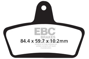 Ebc Brake Pad Fa Ser Organic BRAKE PADS - ORGANIC Ebc
