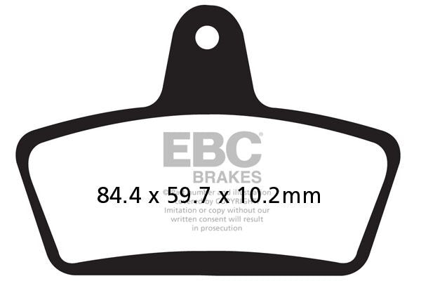 Ebc Brake Pad Fa Ser Organic BRAKE PADS - ORGANIC Ebc