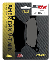 Sbs Brake Pad Car/Cer BRAKE PADS - ORGANIC Sbs