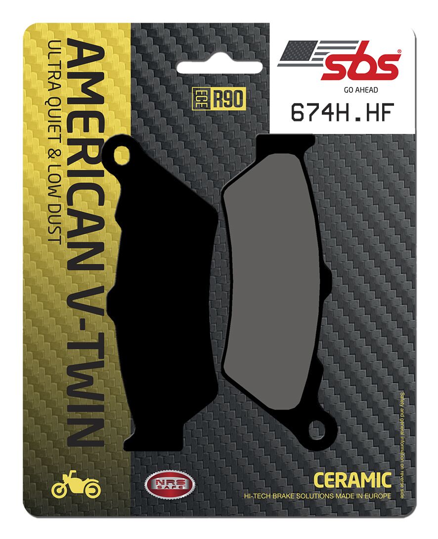 Sbs Brake Pad Car/Cer BRAKE PADS - ORGANIC Sbs