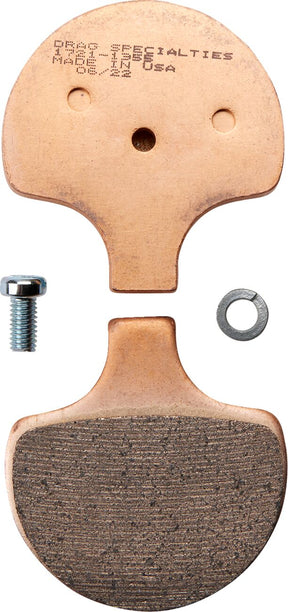 Drag Specialties Brake Pad Drag Sinterd BRAKE PADS - SINTERED METAL Drag Specialties