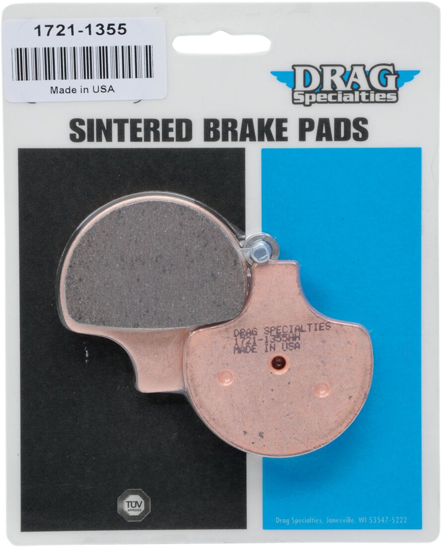 Drag Specialties Brake Pad Drag Sinterd BRAKE PADS - SINTERED METAL Drag Specialties