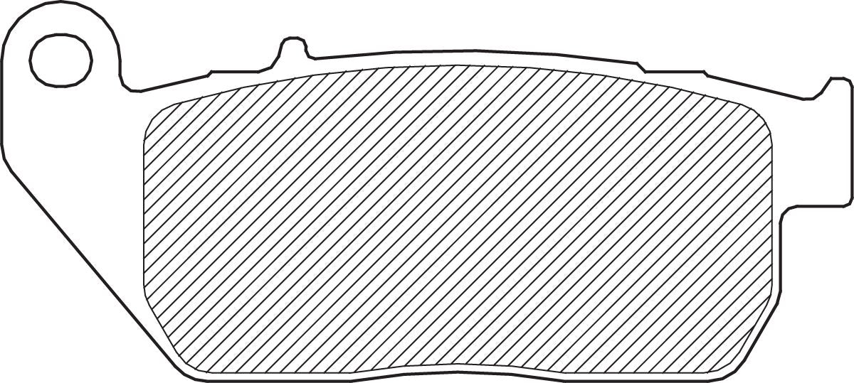 Drag Specialties Brake Pad Sintered Sintered Metal Brake Pads Drag Specialties