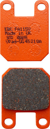 Ebc Brake Pad Vee Semisntrd BRAKE PADS - SINTERED METAL Ebc