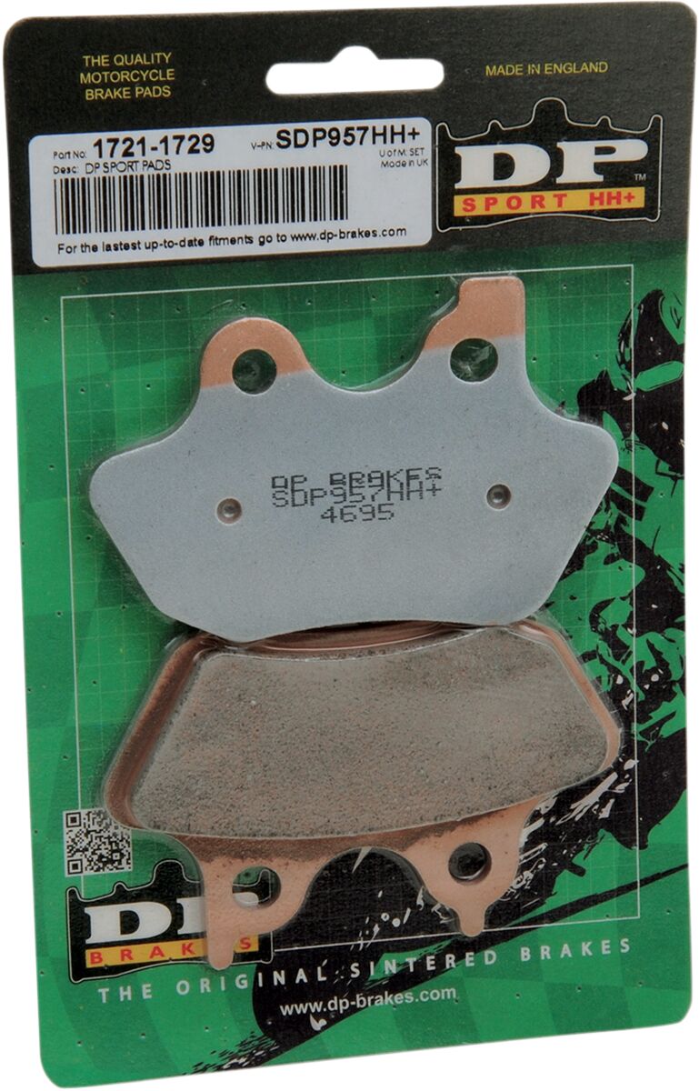 Dp Brakes Brake Pad Sdp Sport Hh+ High Friction Street Sintered Metal Brake Pads Dp Brakes