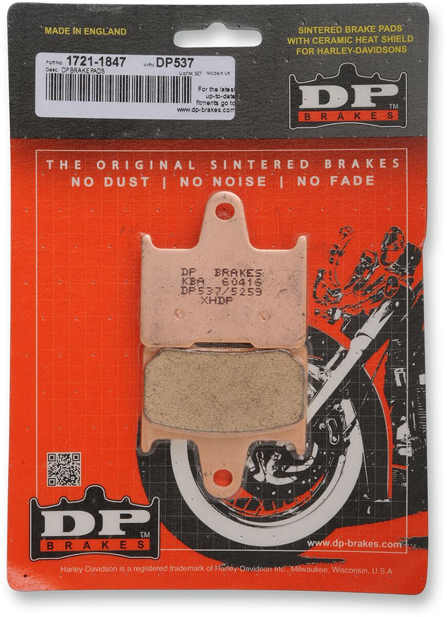 Dp Brakes Brake Pad Dp Sintered Replacement Street Touring Off Road/Atv Sintered Metal Brake Pads Dp Brakes