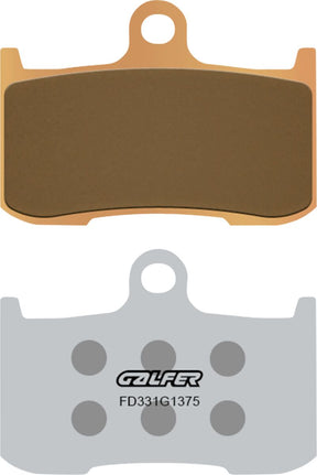 Galfer Brake Pad Sintered Sport BRAKE PADS - CERAMIC Galfer