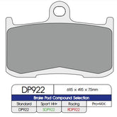 Dp Brakes Brake Pad Sinter BRAKE PADS - SINTERED METAL Dp Brakes