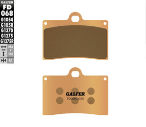 Galfer Brake Pad Sintered BRAKE PADS - SINTERED METAL Galfer