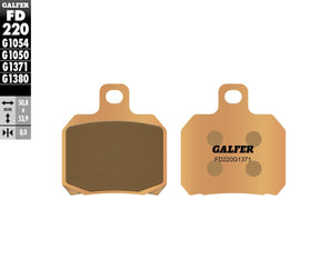 Galfer Brake Pad Sintered BRAKE PADS - SINTERED METAL Galfer