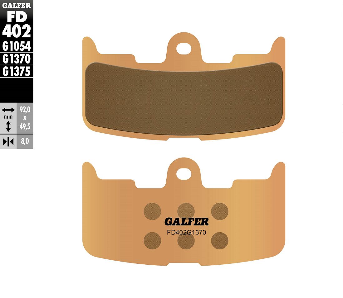 Galfer Brake Pad Sintered Sintered Metal Brake Pads Galfer