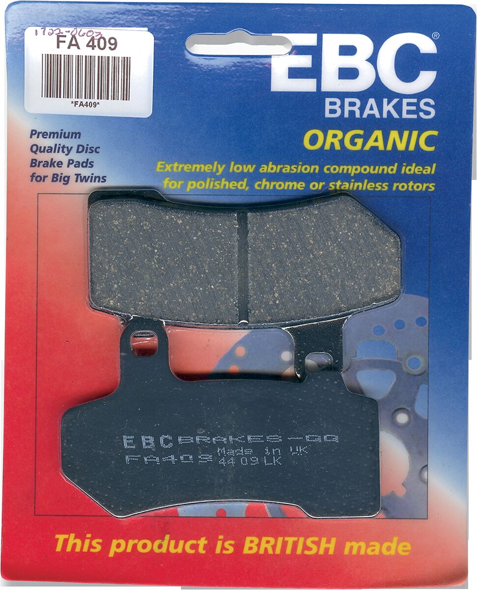 Ebc Brake Pad Fa Series Organic Ceramic Brake Pads Ebc