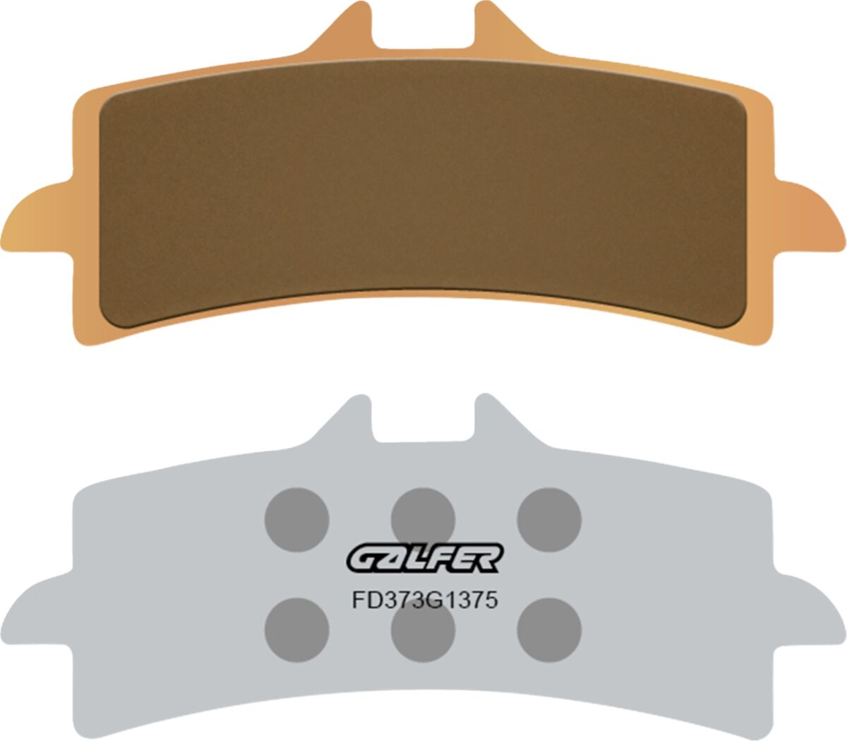 Galfer Brake Pad Sintered Sport BRAKE PADS - CERAMIC Galfer