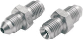 Goodridge Apt 3/8 X24 M 3/8 X24 M Cnc Ss Brake Line Adapter Fittings Goodridge