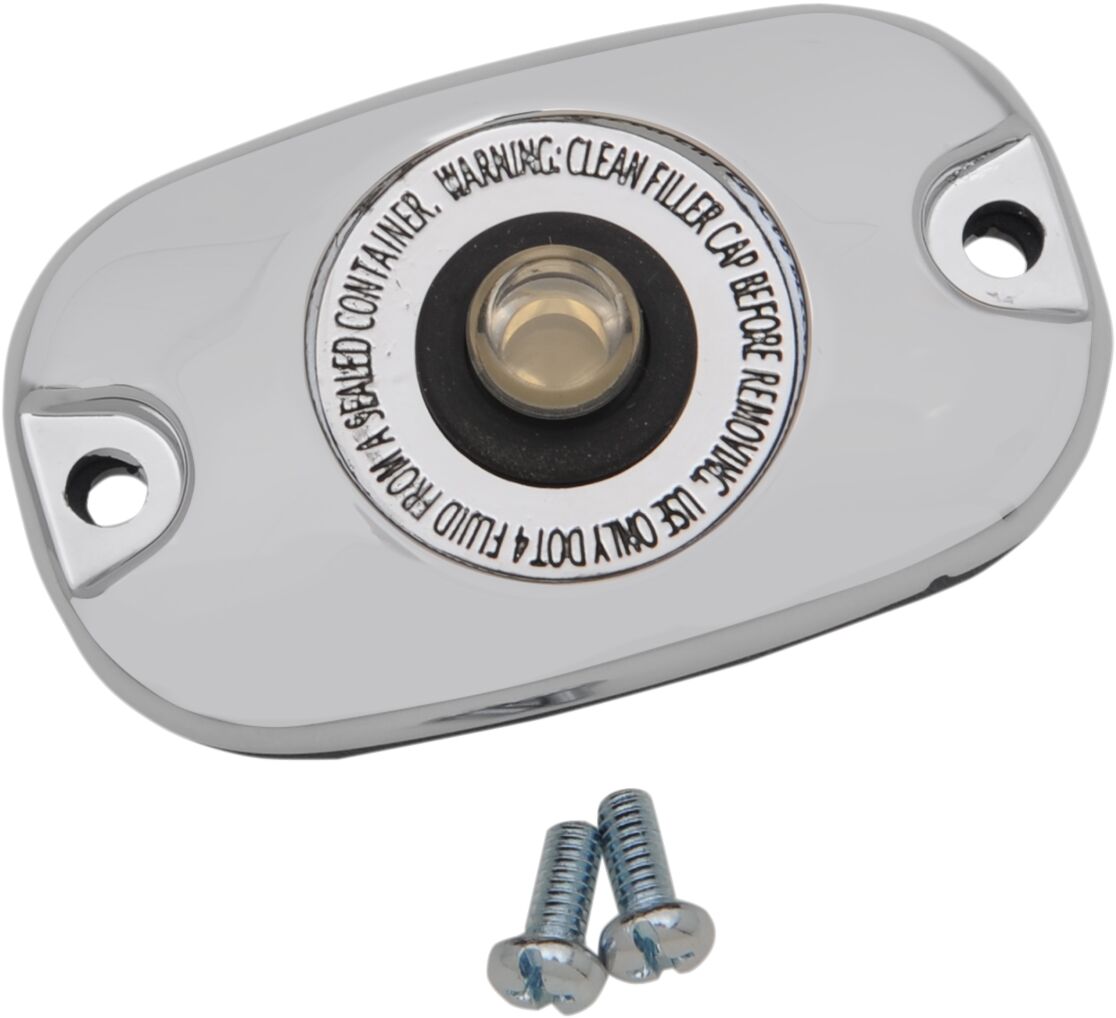 Drag Specialties Cover Kit Rear Brake Master Cylinder Chrome Bolts Metric Sizes Drag Specialties