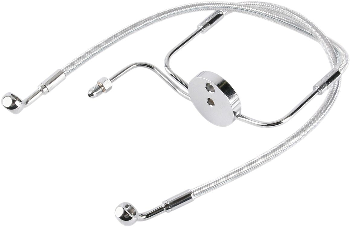 Magnum Shielding Brake Line Front Lower Dual Disc Non Abs Designer Sterling Chromite® Ii Nature Brake Lines Hoses Stainless Magnum Shielding