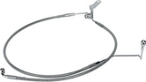 Drag Specialties Brake Line Rr +3 04 06 St BRAKE LINES-HOSES-STAINLESS ST Drag Specialties
