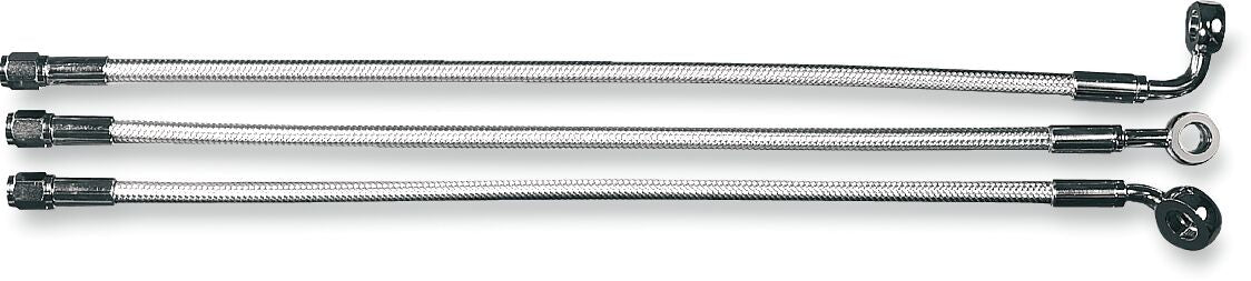 Magnum Shielding Brake Line Dual Disc Non Abs Designer Sterling Chromite® Ii Nature Brake Lines Hoses Stainless Magnum Shielding
