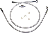 Magnum Shielding Brake Line Rear Non Abs Sterling Chromite® Ii Nature Brake Lines Hoses Stainless Magnum Shielding