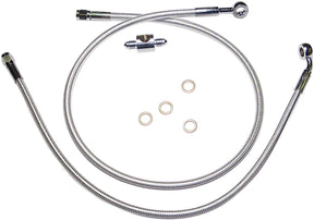 Magnum Shielding Brake Line Rear Non Abs Sterling Chromite® Ii Nature Brake Lines Hoses Stainless Magnum Shielding