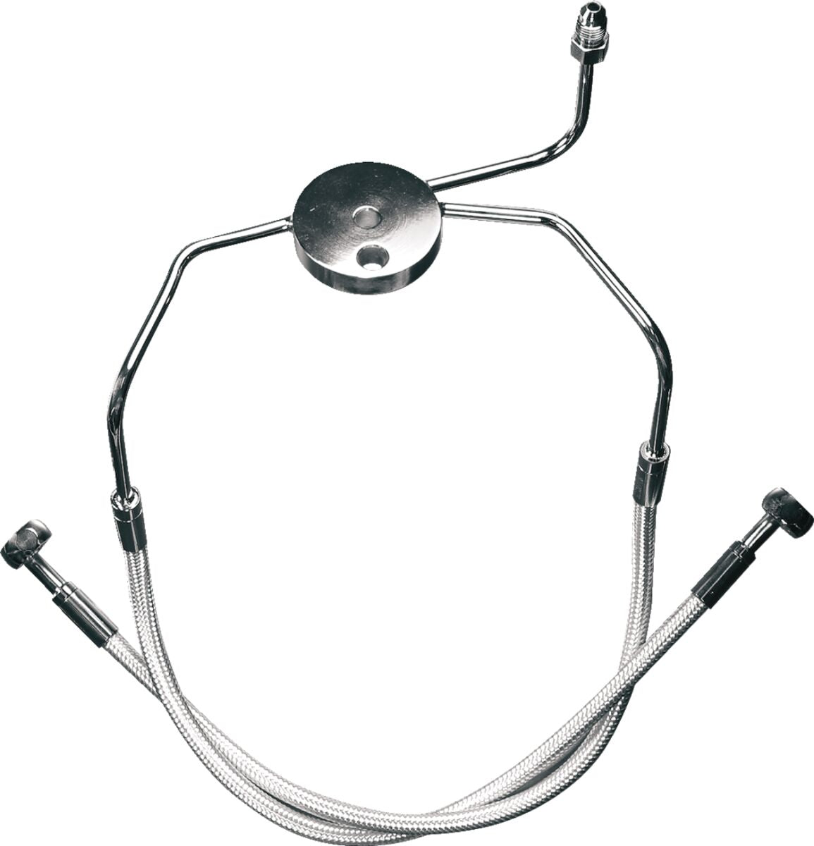 Magnum Shielding Line Brk Sc2 Ft 08 13 Flht BRAKE LINES-HOSES-STAINLESS ST Magnum Shielding