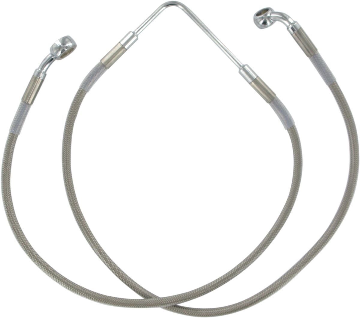 Drag Specialties Brakeline Frt 06 07 Fxdb BRAKE LINES-HOSES-STAINLESS ST Drag Specialties