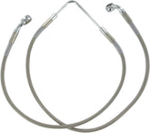 Drag Specialties Brakeline Frt 06 07 Fxdb BRAKE LINES-HOSES-STAINLESS ST Drag Specialties