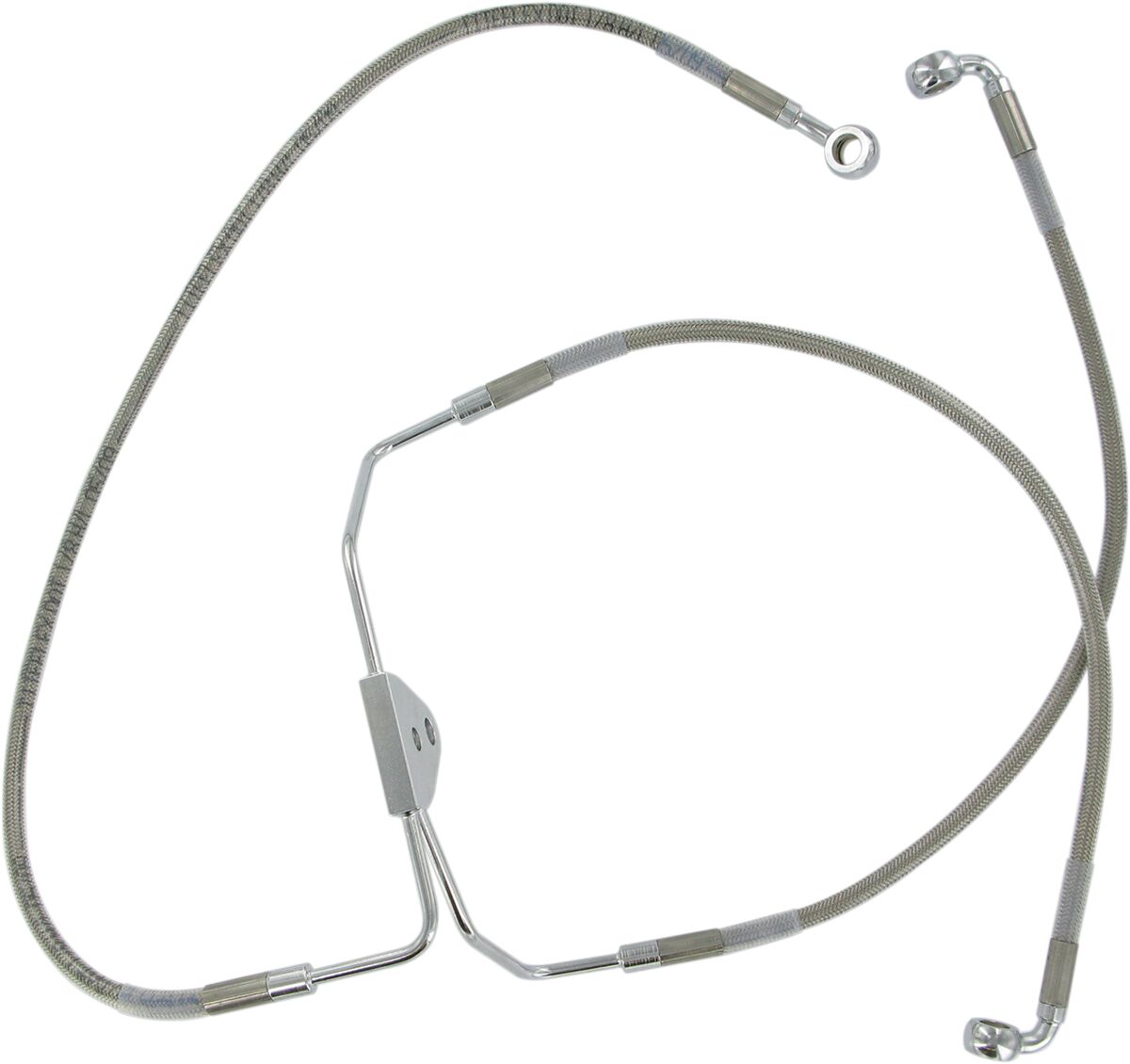 Drag Specialties Front Brake Line Non Abs Stainless Steel Brake Lines Hoses Stainless Drag Specialties