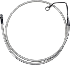 Magnum Shielding Brake Line Front Mid Dual Disc Abs Designer Clear Jacket Sterling Chromite® Ii Nature Brake Lines Hoses Stainless Magnum Shielding